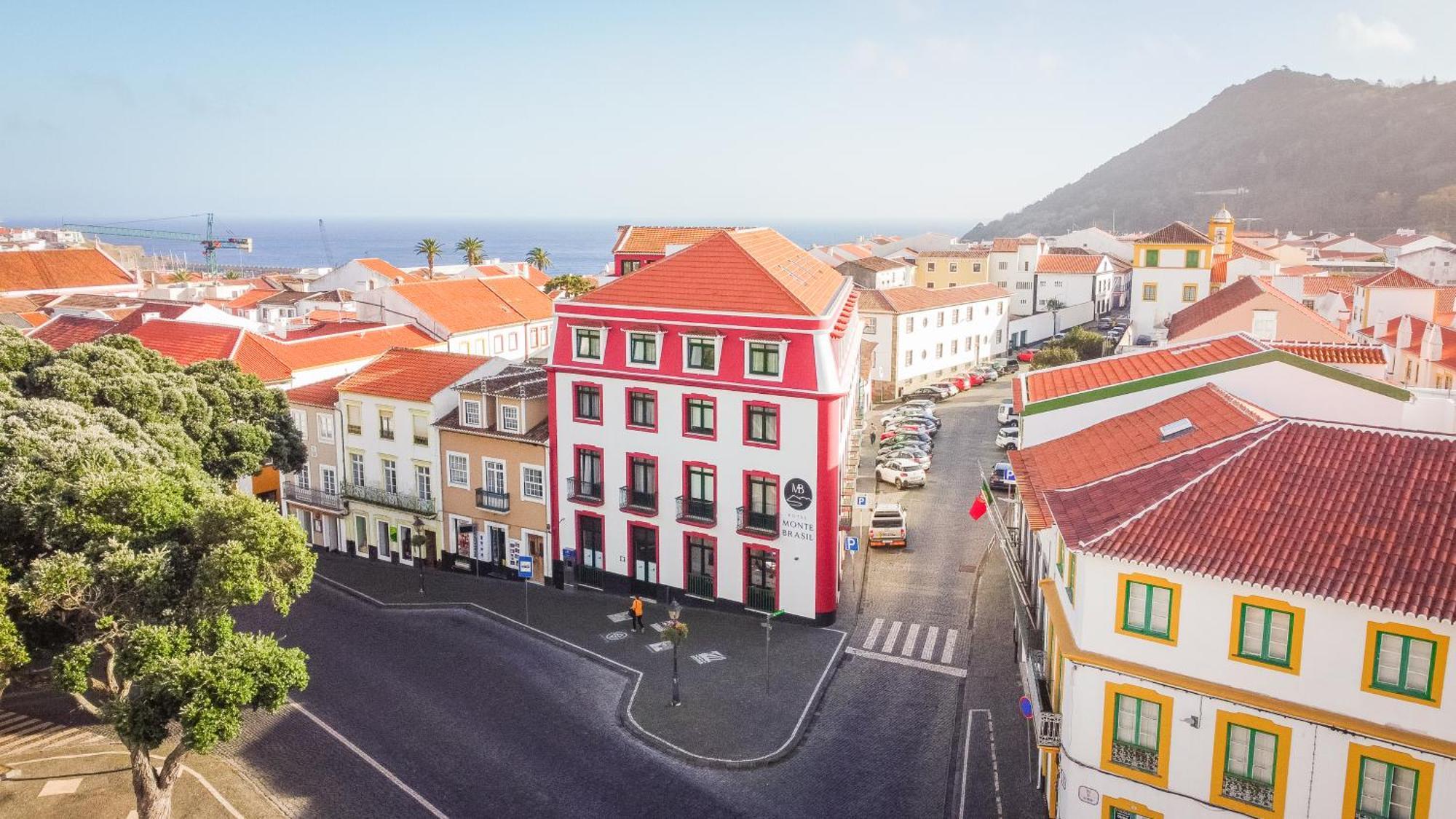 Hotel Monte Brasil Angra do Heroismo Bagian luar foto